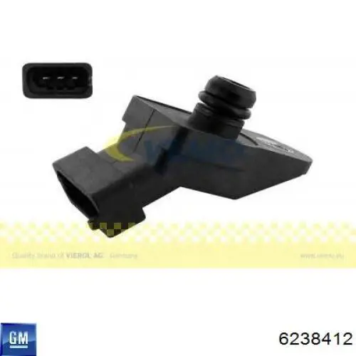 Датчик абсолютного давления в коллекторе General Motors 6238412 цена, от 29.88 USD