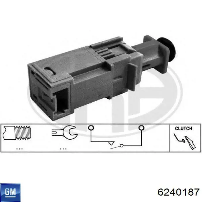 Датчик включения сцепления General Motors 6240187 цена, от 10.35 USD