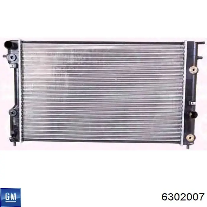 6302007 General Motors Радиатор основной