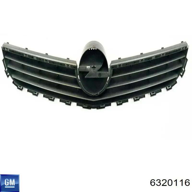6320116 General Motors решетка радиатора