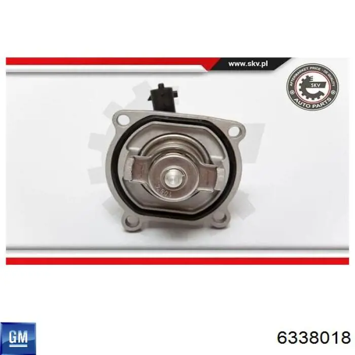 Термостат в корпусе General Motors 6338018 цена, от 43.33 USD