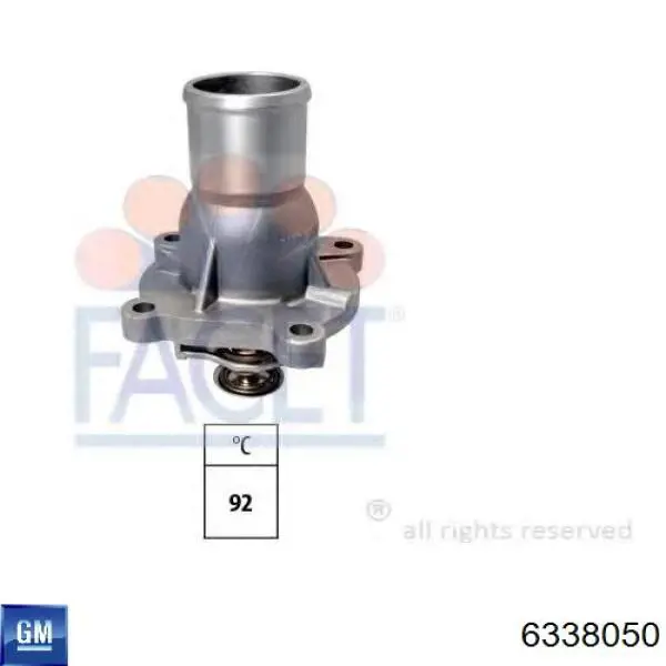 Купить 6338050 General Motors Автомобильный термостат