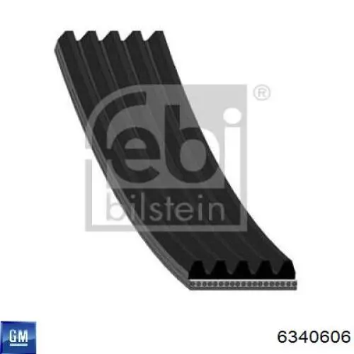 6340606 General Motors Поликлиновый ремень