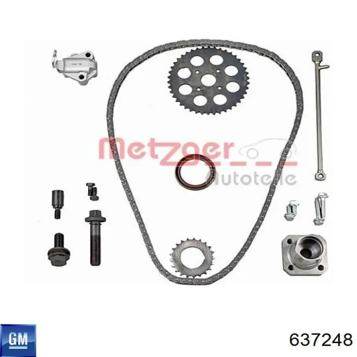 Цепь ГРМ 0637009 Opel