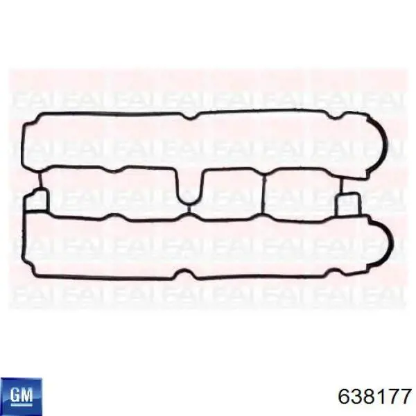 Прокладка крышки двигателя General Motors 638177 цена, от 11.33 USD