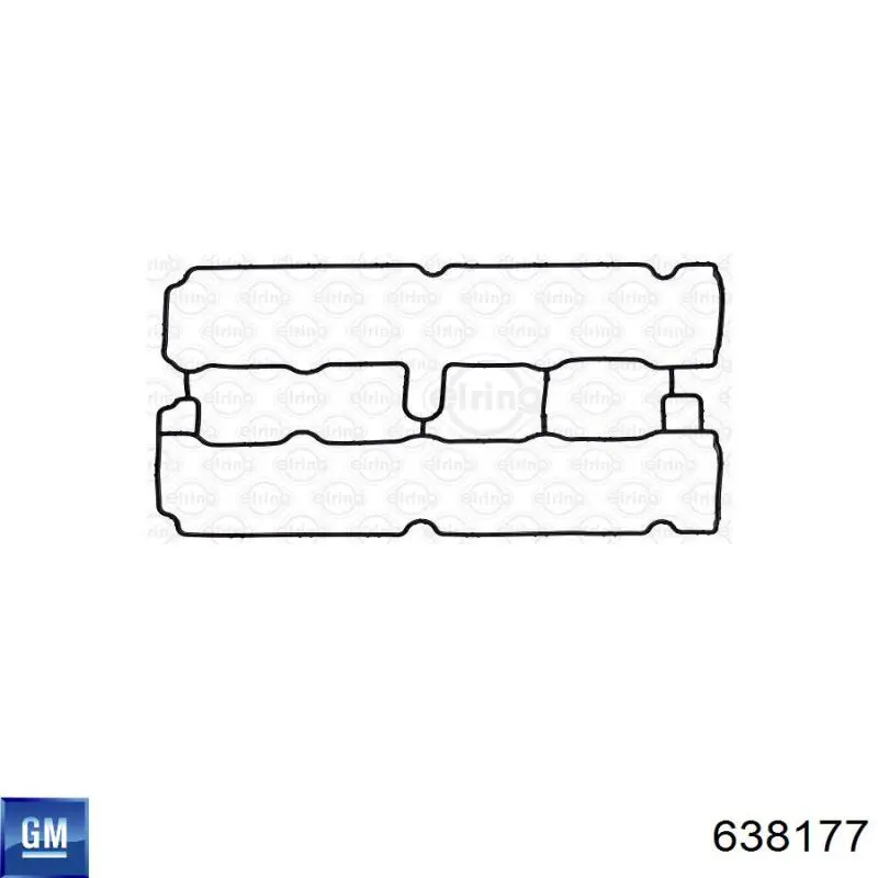 Прокладка клапанной крышки 638177 General Motors