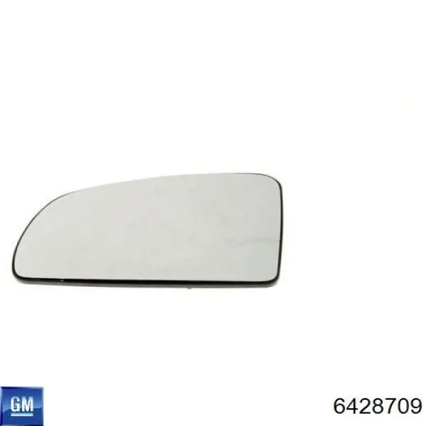 Купить 6428709 General Motors Стекло зеркала заднего вида, левого