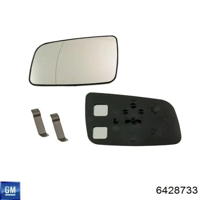 6428733 General Motors зеркальный элемент зеркала заднего вида левого