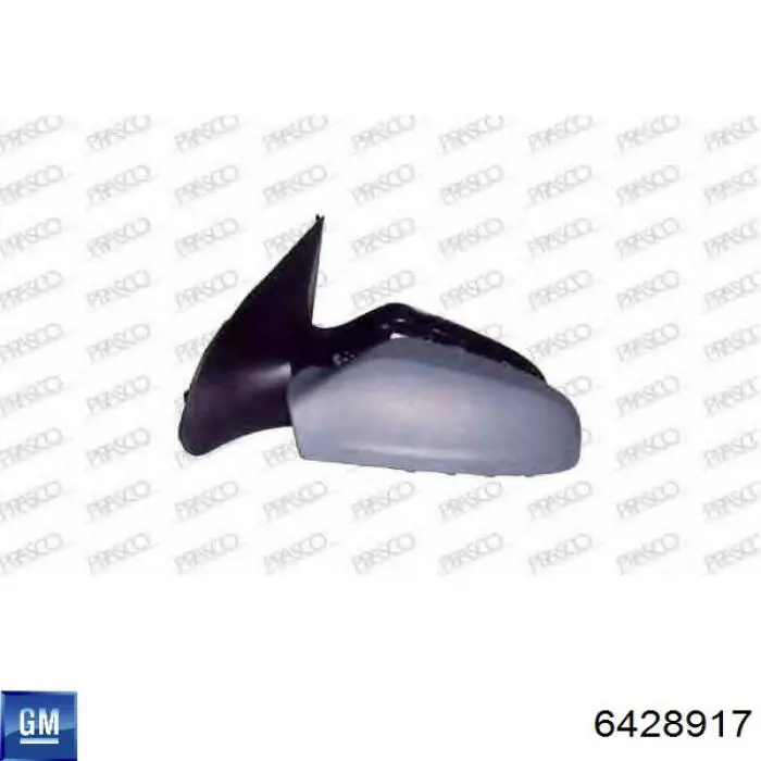 6428917 Opel Накладка зеркала заднего вида, левая