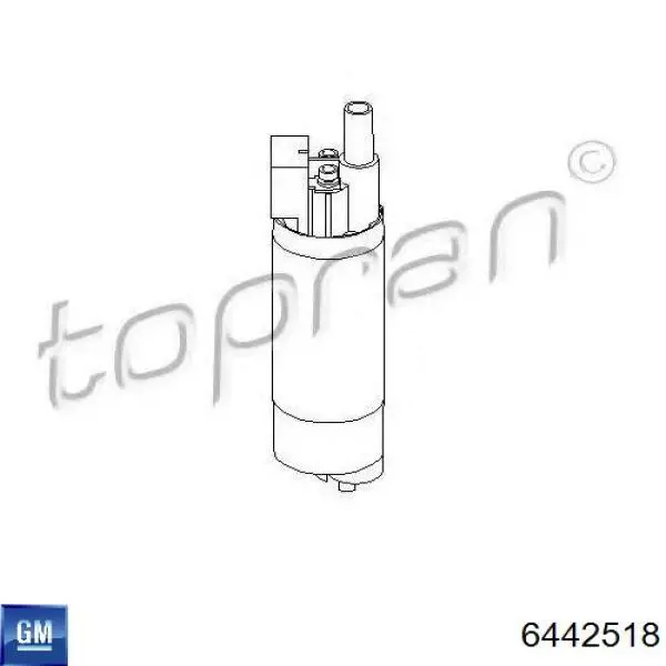 Купить 6442518 General Motors Элемент-турбинка топливного насоса