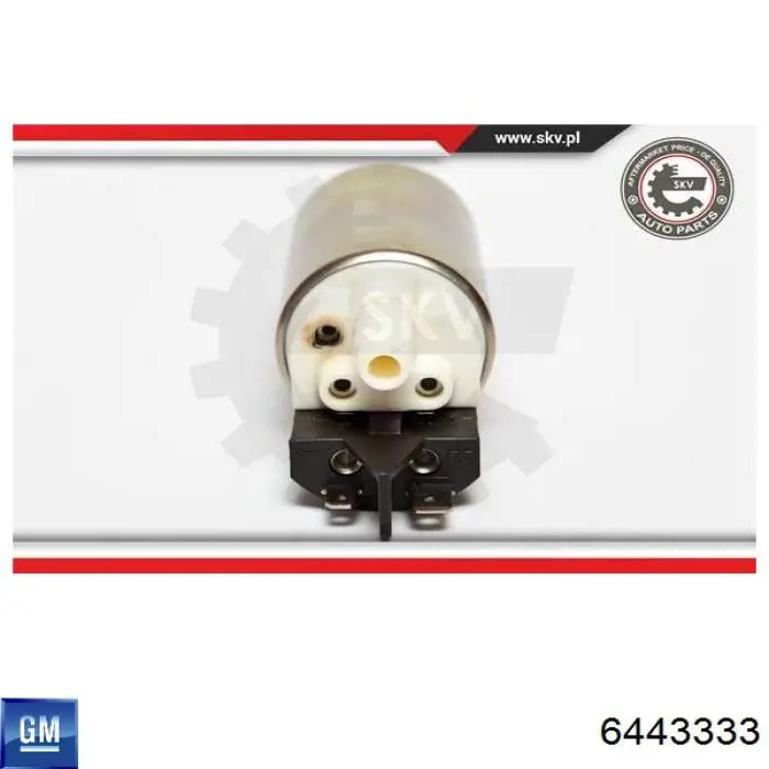 6443333 General Motors Элемент турбинка топливного насоса