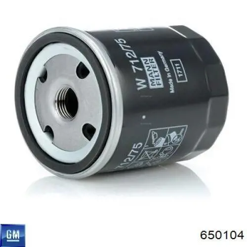 Корпус масляного фильтра General Motors 650104 цена, от 3.42 USD