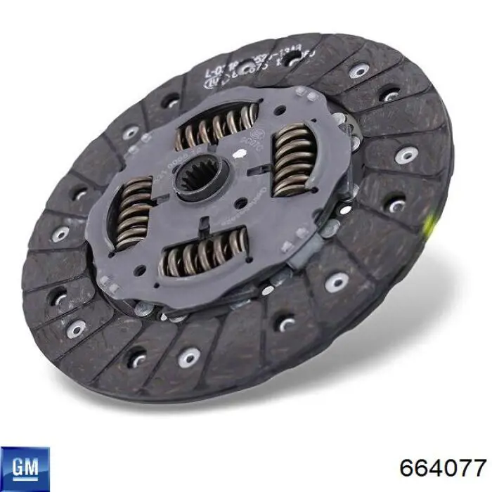Диск сцепления 664258 Opel