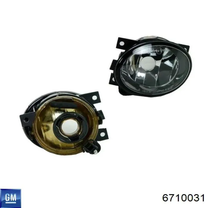 Фара противотуманная, левая Opel 6710031 цена, от 39.71 USD