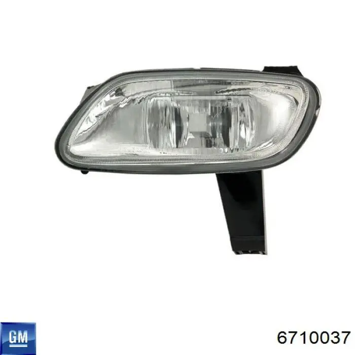 Фара противотуманная, левая General Motors 6710037 цена, от 25.24 USD