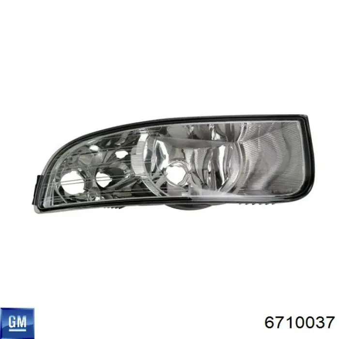 Купить 6710037 General Motors Противотуманка левая