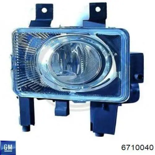 Фара противотуманная, правая General Motors 6710040 цена, от 38.84 USD