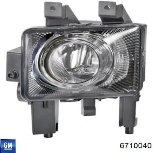 Купить 6710040 General Motors Туманка правая