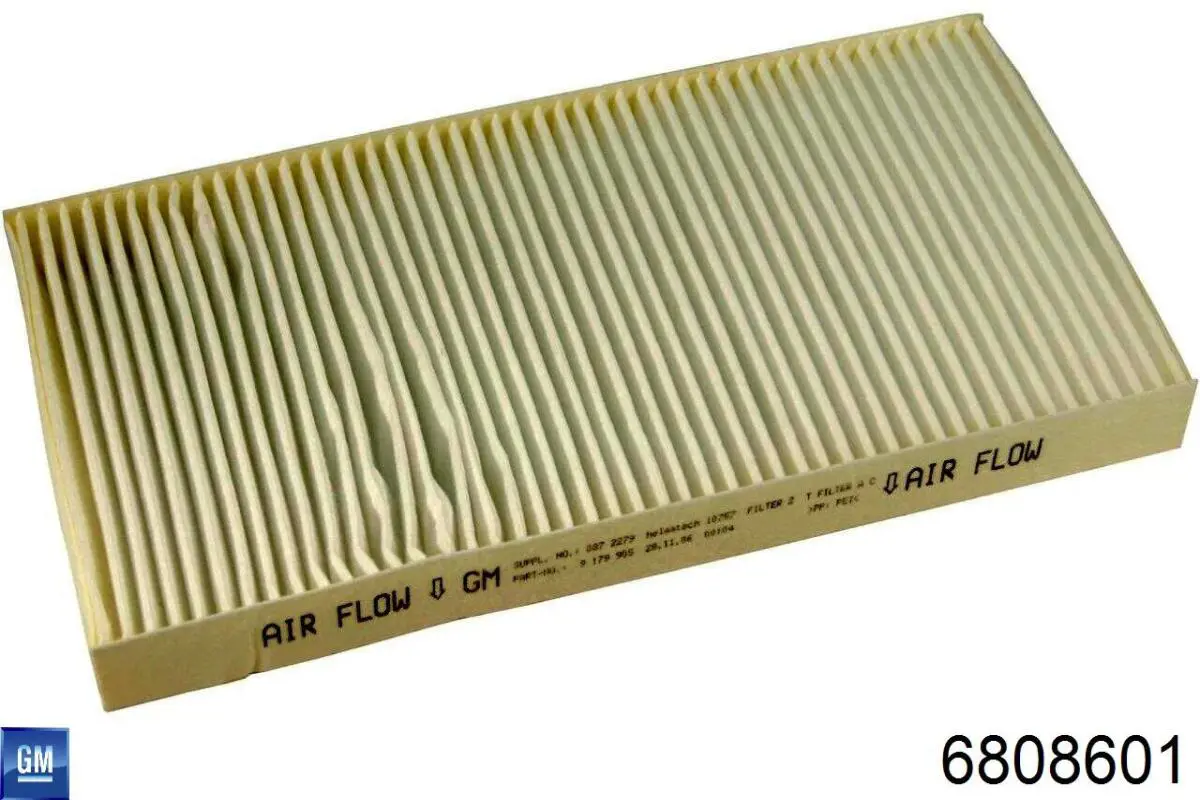 6808601 General Motors фильтр салона