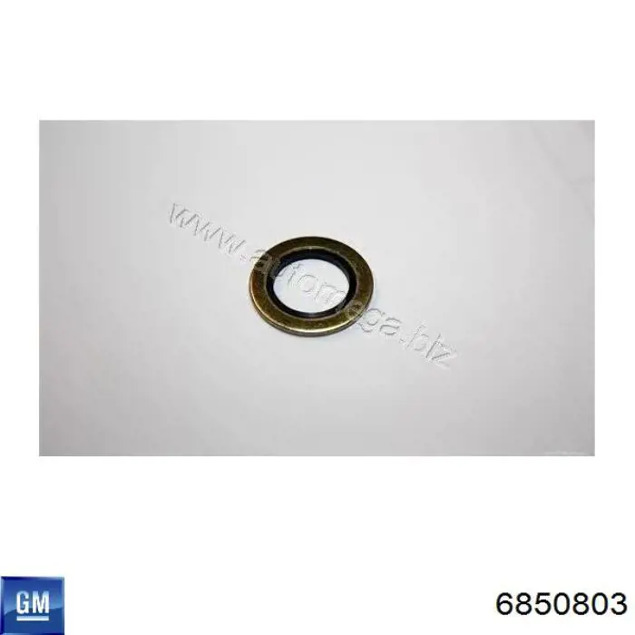 6850803 General Motors кольцо уплотнительное шланга компрессора обратного