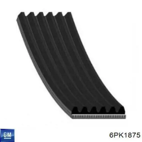 Купить 6PK1875 General Motors Ремень генератора