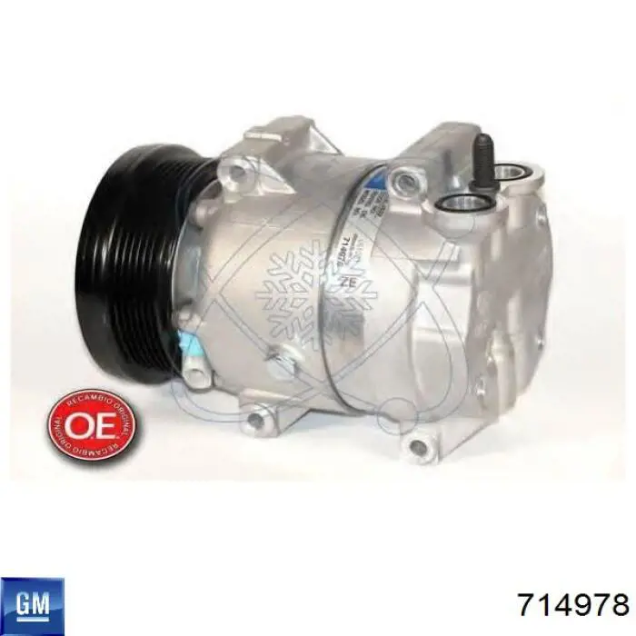 714978 GM Compresor de aire acondicionado original y equivalente