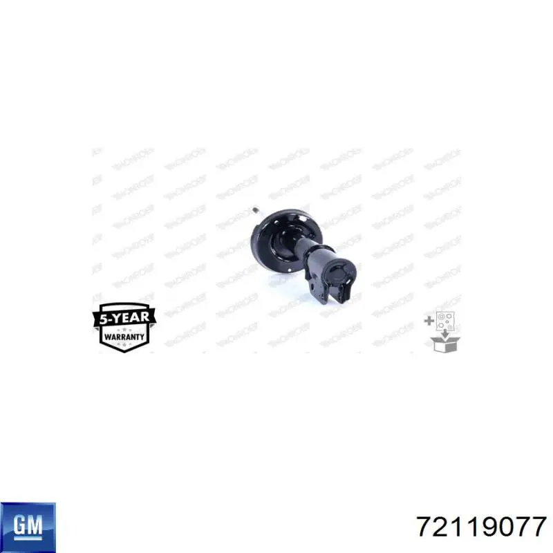 Купить 72119077 General Motors Амортизатор передней подвески