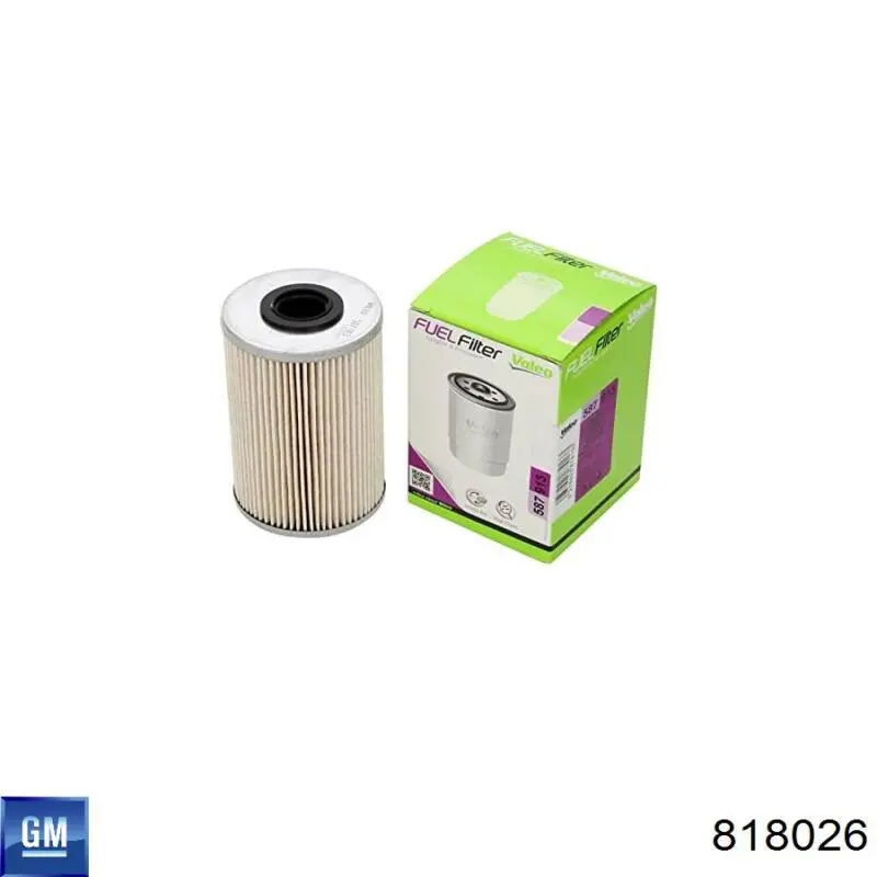 Топливный фильтр 818026 General Motors
