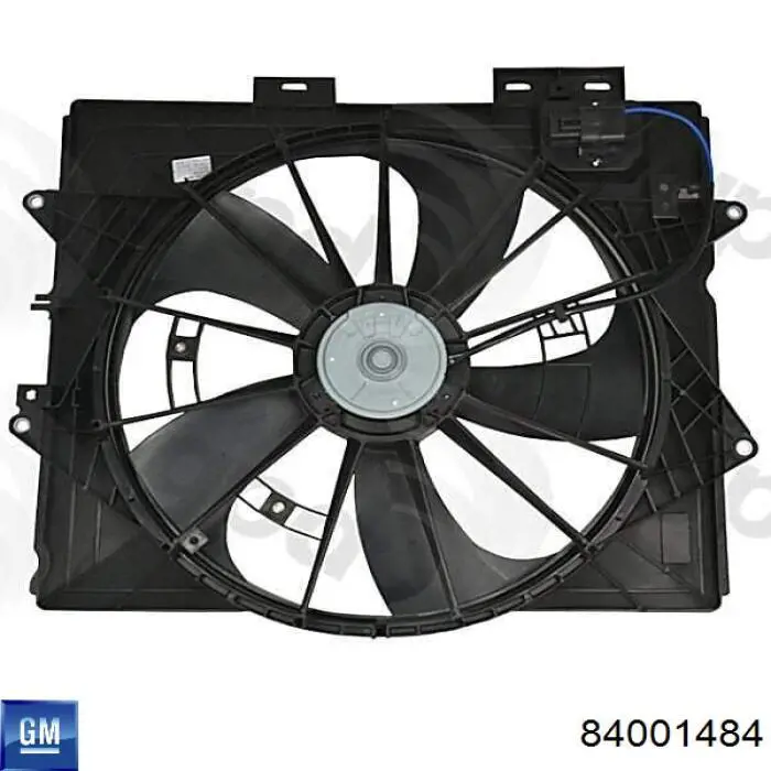 84001484 General Motors Крыльчатка радиатора охлаждения