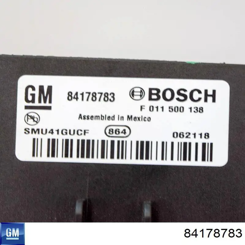 84178783 General Motors резистор (сопротивление вентилятора печки (отопителя салона))