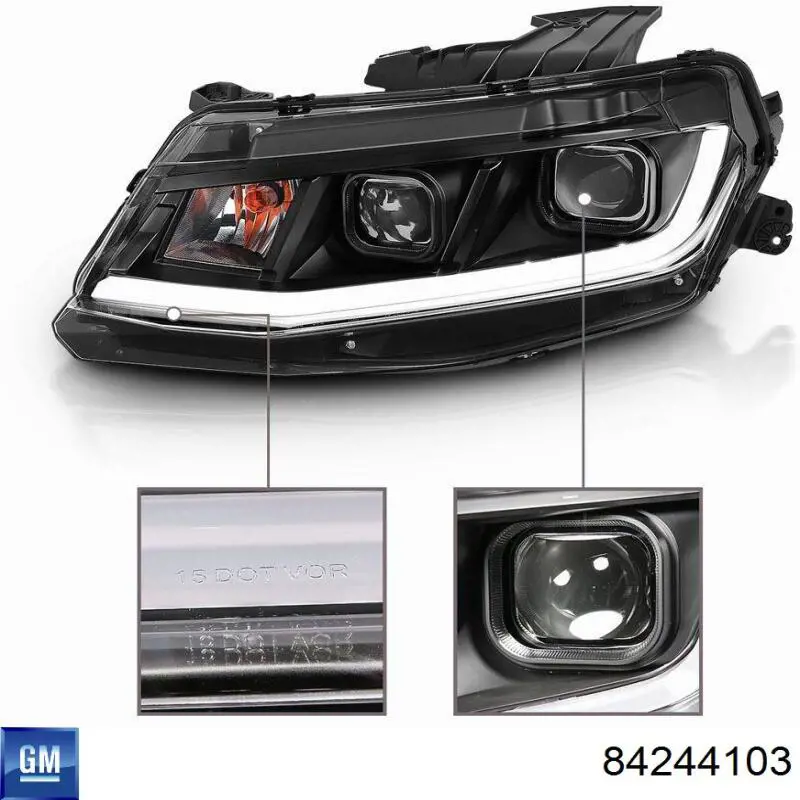 Фара левая General Motors 84244103 цена, от 224.97 USD