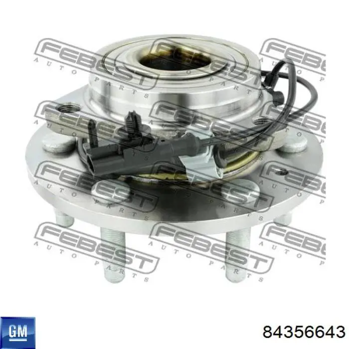 Ступицы передних колес General Motors 84356643 цена, от 108.32 USD