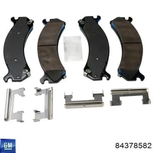 Купить 84378582 General Motors Колодки тормозные