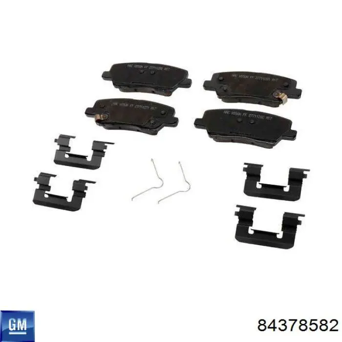 84378582 General Motors Колодки передние