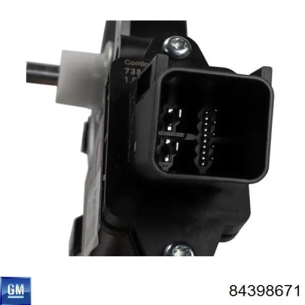 Стекло двери передней правой GS1728D302 XYG