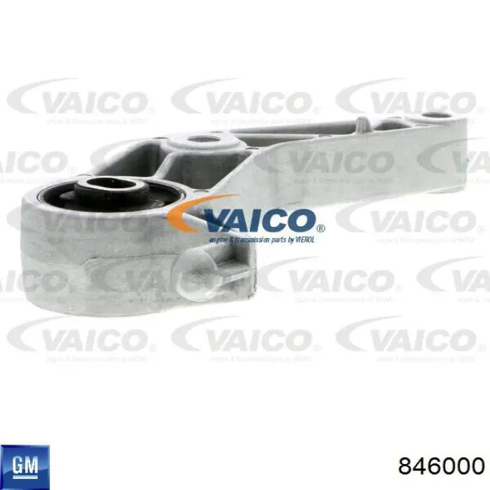 846000 General Motors Кронштейн подушки (опоры) двигателя задней