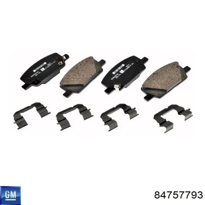 Задние тормозные колодки 171914 Power Stop