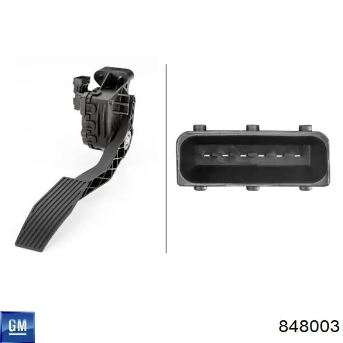 Купить 848003 General Motors Педаль газа