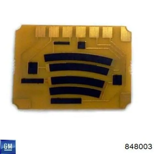 Педаль газа 848003 General Motors