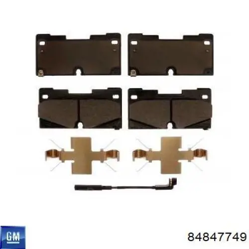 Передние тормозные колодки 162173 Power Stop