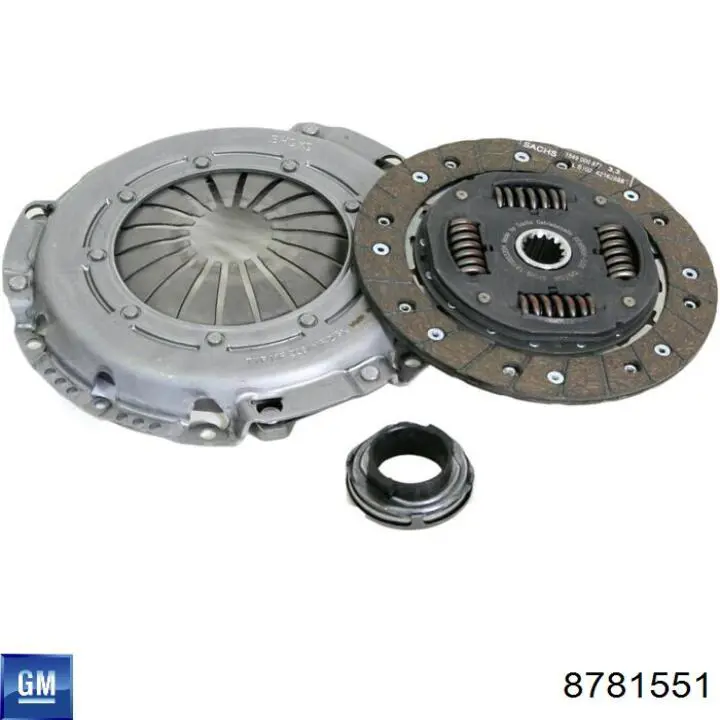 8781551 General Motors Сцепление в сборе