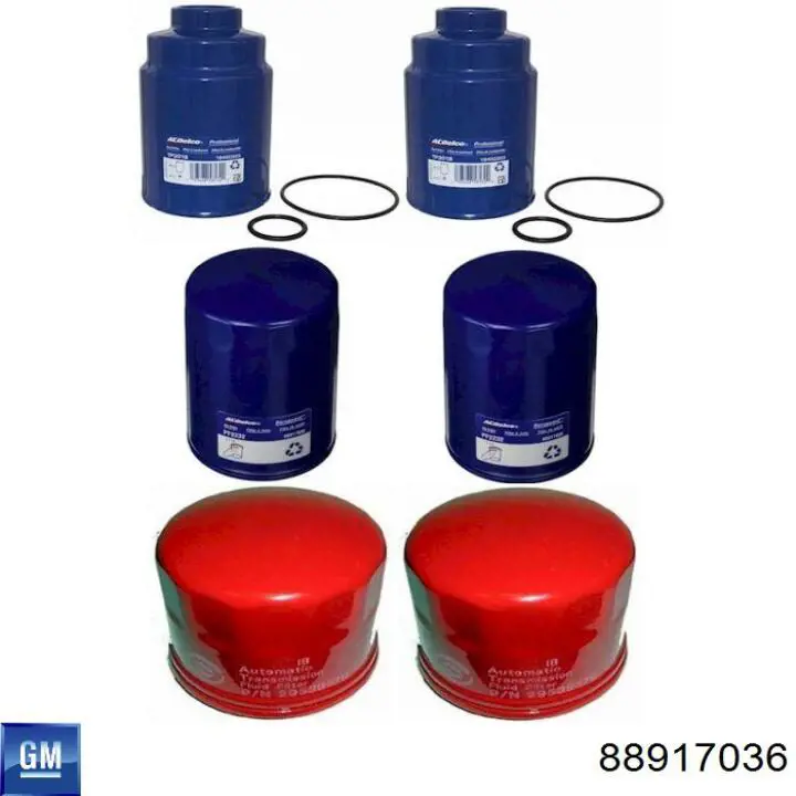 Купить 88917036 General Motors Фильтр центробежный очистки масла
