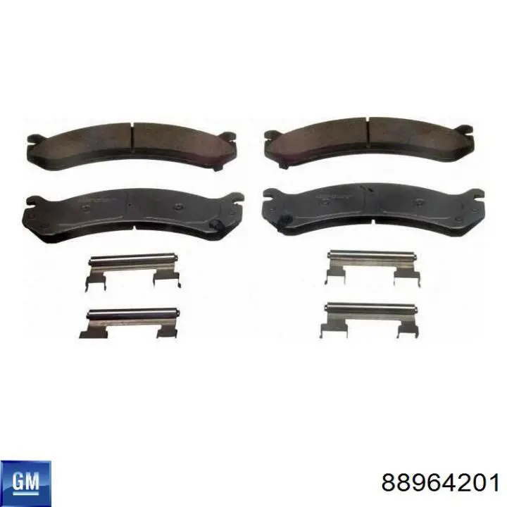 Колодки General Motors 88964201 цена, от 31.98 USD