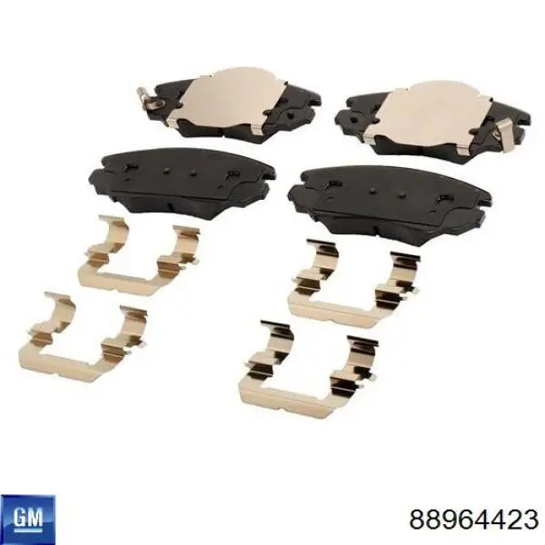 88964423 General Motors Колодки передние