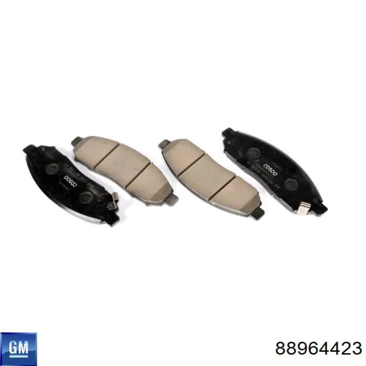 Колодки General Motors 88964423 цена, от 37.52 USD
