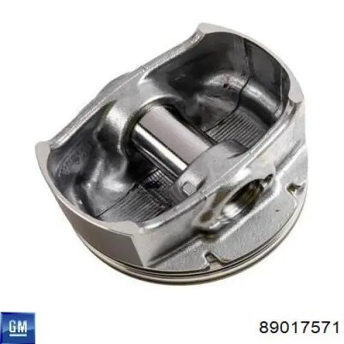 Купить 89017571 General Motors Вкладыши коленвала, коренные, комплект, стандарт (STD)