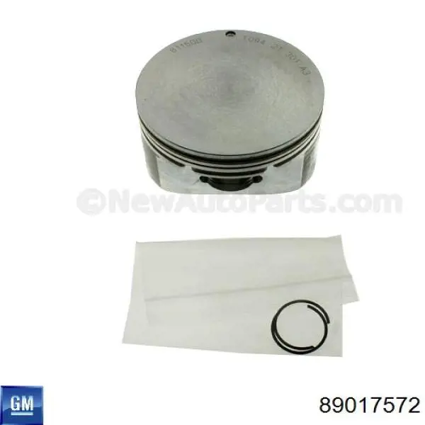 Купить 89017572 General Motors Вкладыши коленвала, коренные, комплект, стандарт (STD)