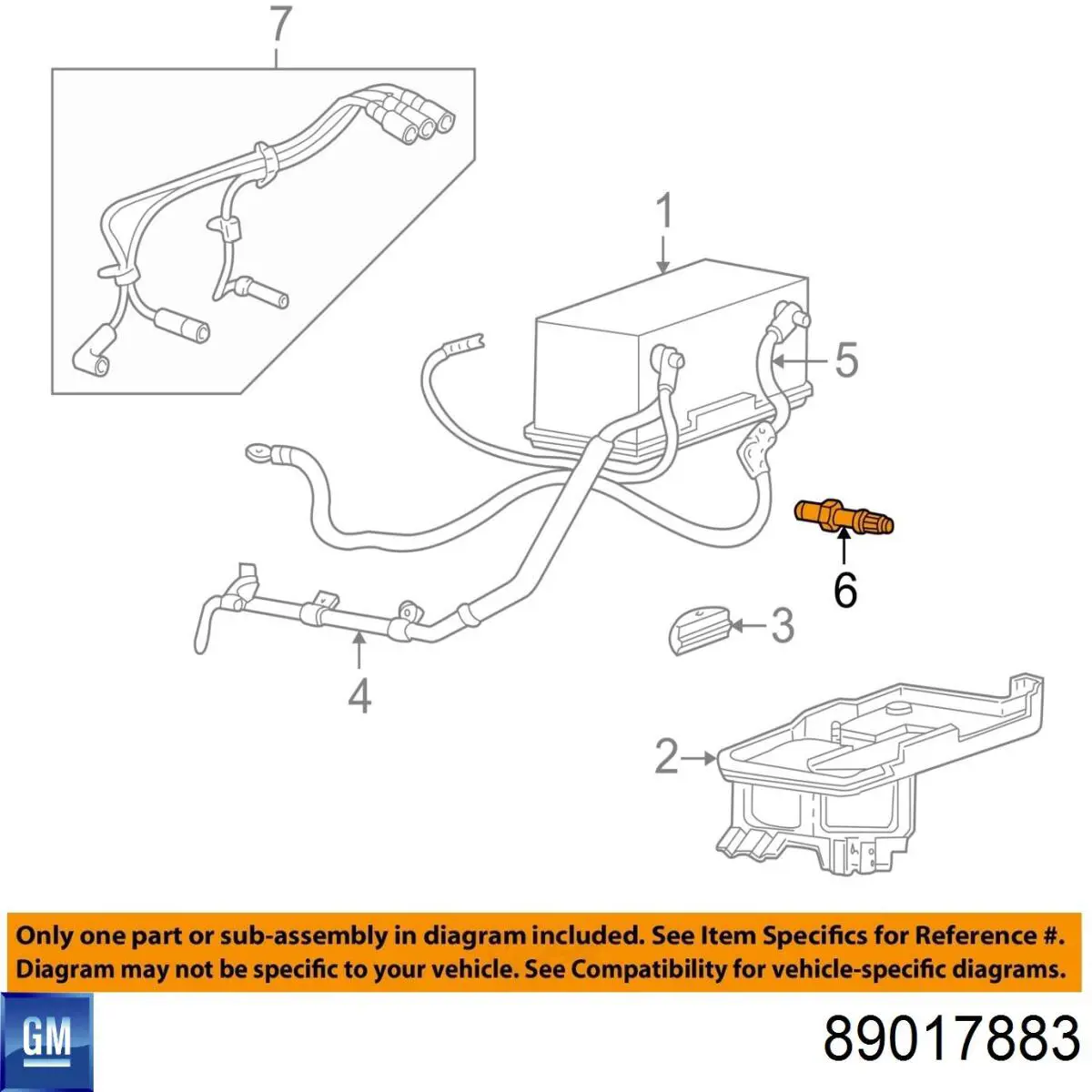 Свечи зажигания 89017883 General Motors