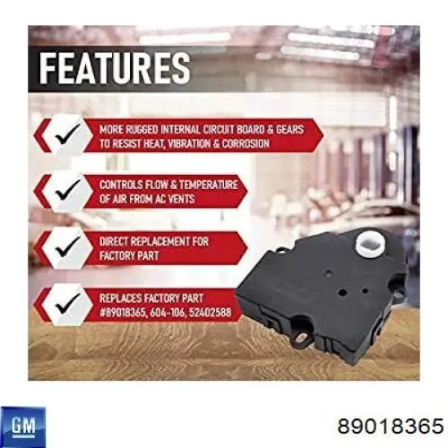 Купить 89018365 General Motors 