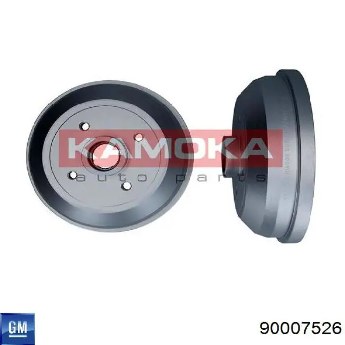 Тормозной барабан 90007526 General Motors